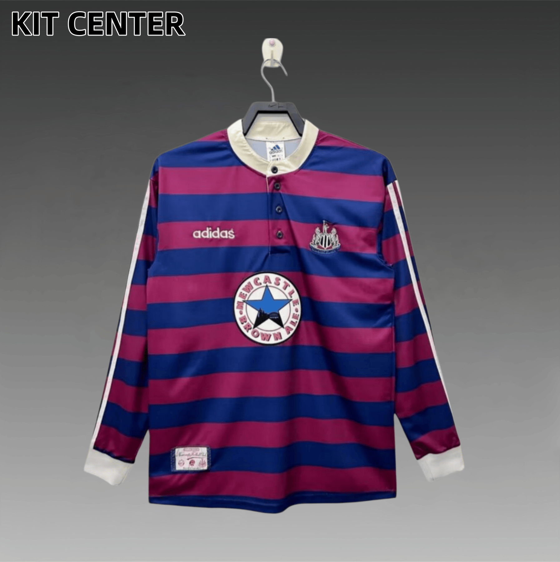 1995/1997 Newcastle United Away Long Sleeve Retro Football Shirt