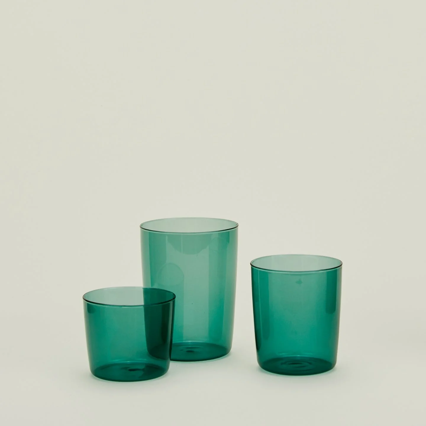 Essential Glassware, Set of 4 - Peacock
