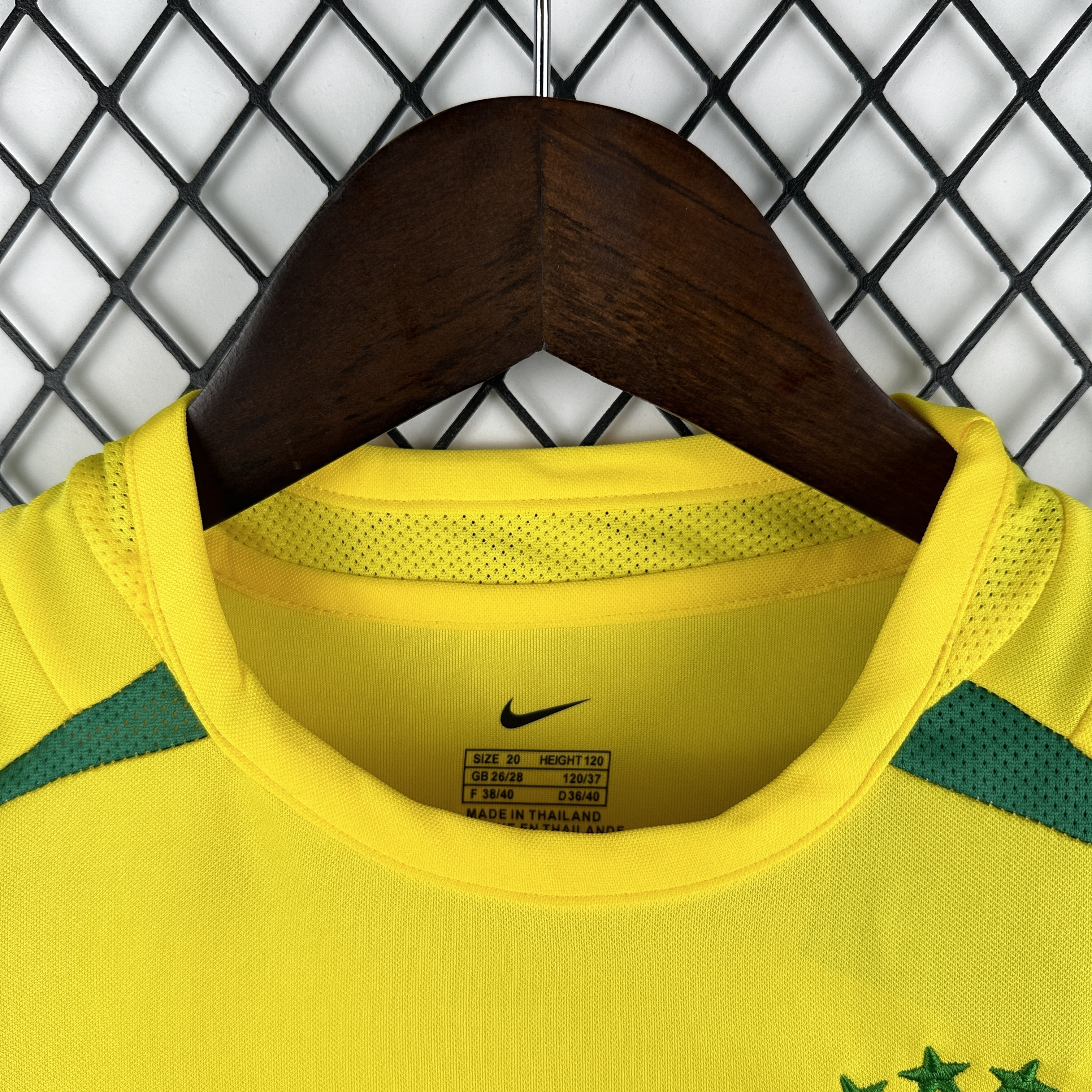 2002 Brazil home Retro Kids Kit