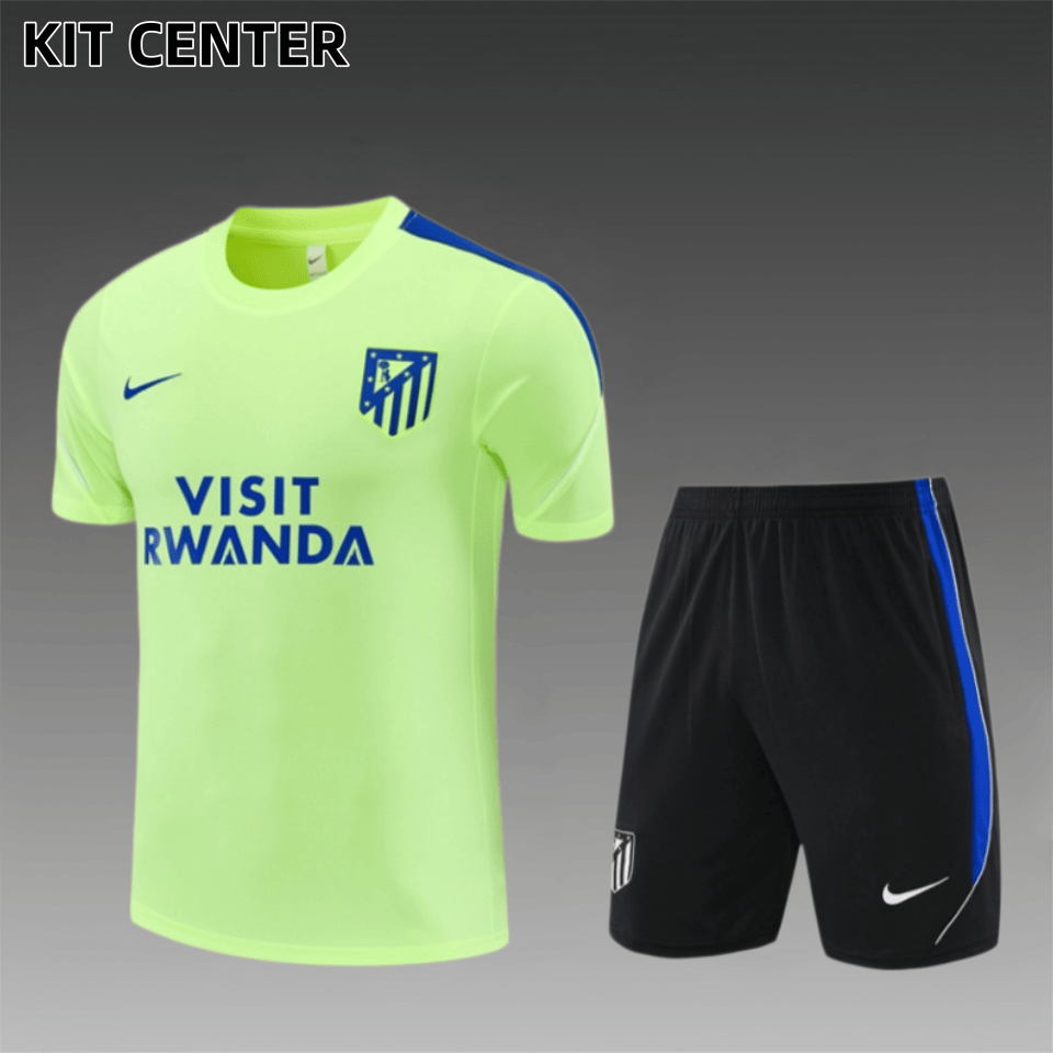 26/27 Atletico Madrid Short Sleeve Training Clothe (adult Kids Kit)