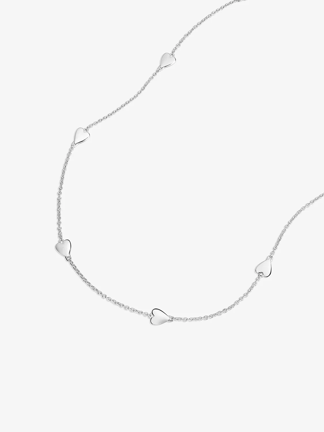 Heart Station Necklace