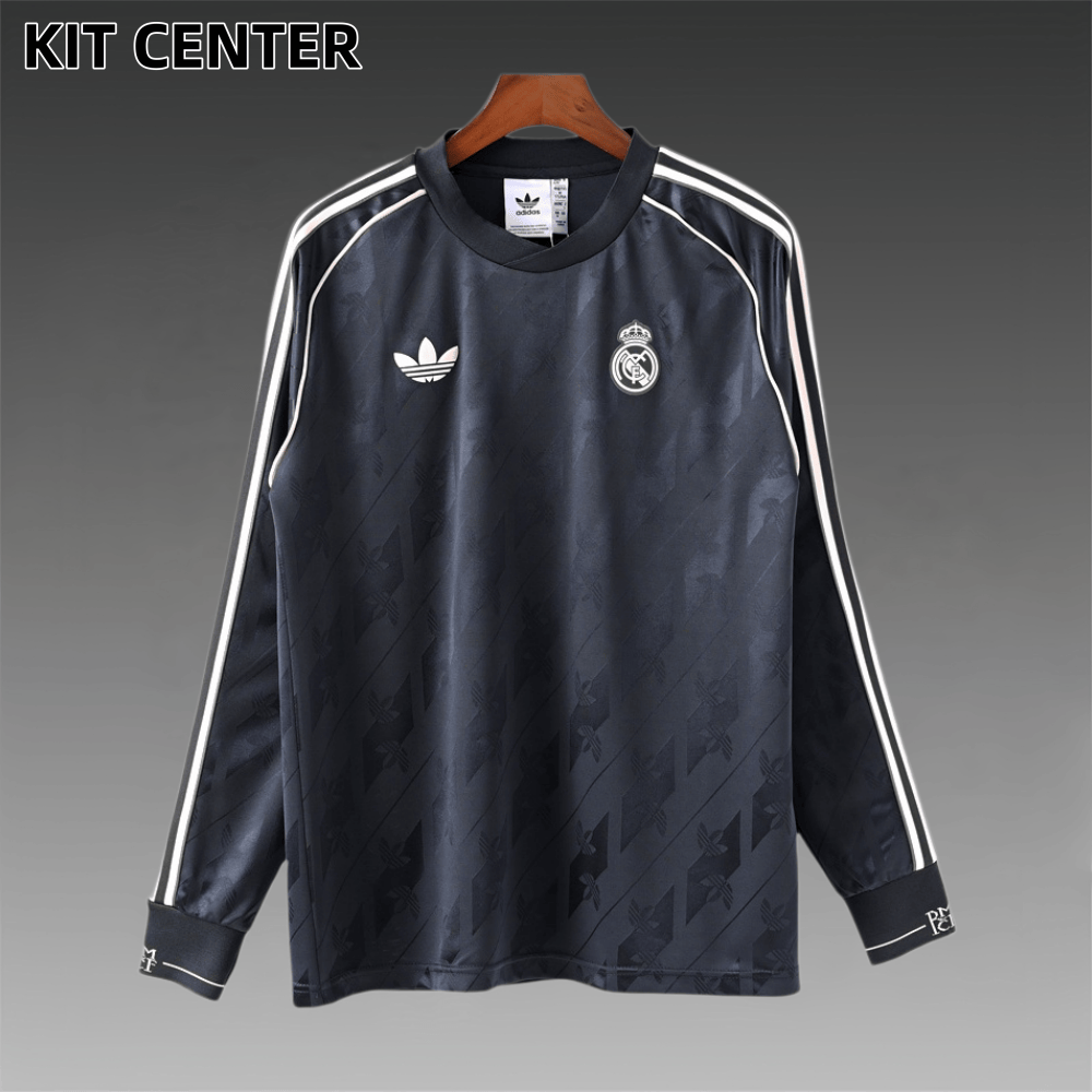 2024/2025 Real Madrid Retro Special Edition Long Sleeve Football Shirt
