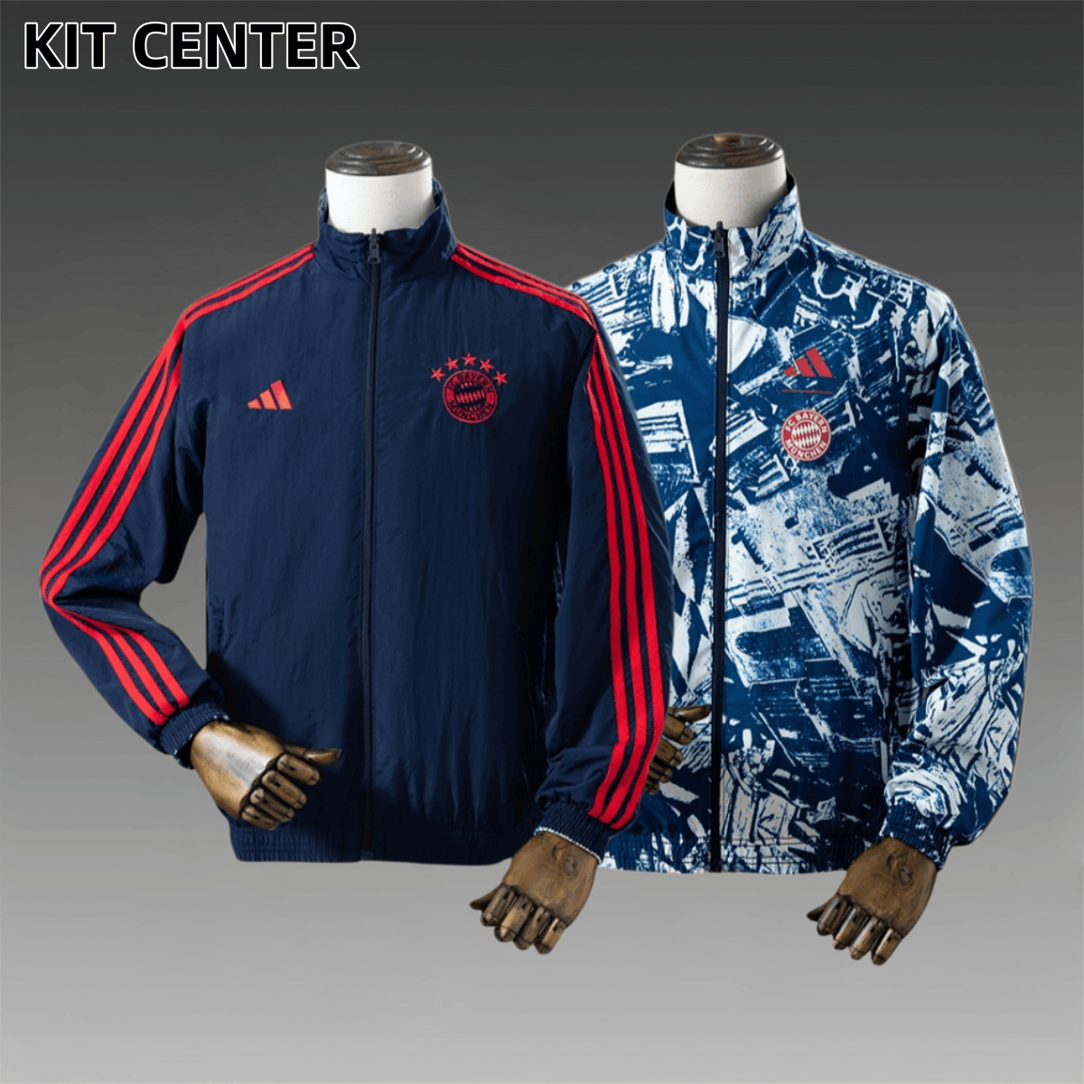 25/26 Bayern Munich double-sided windbreaker