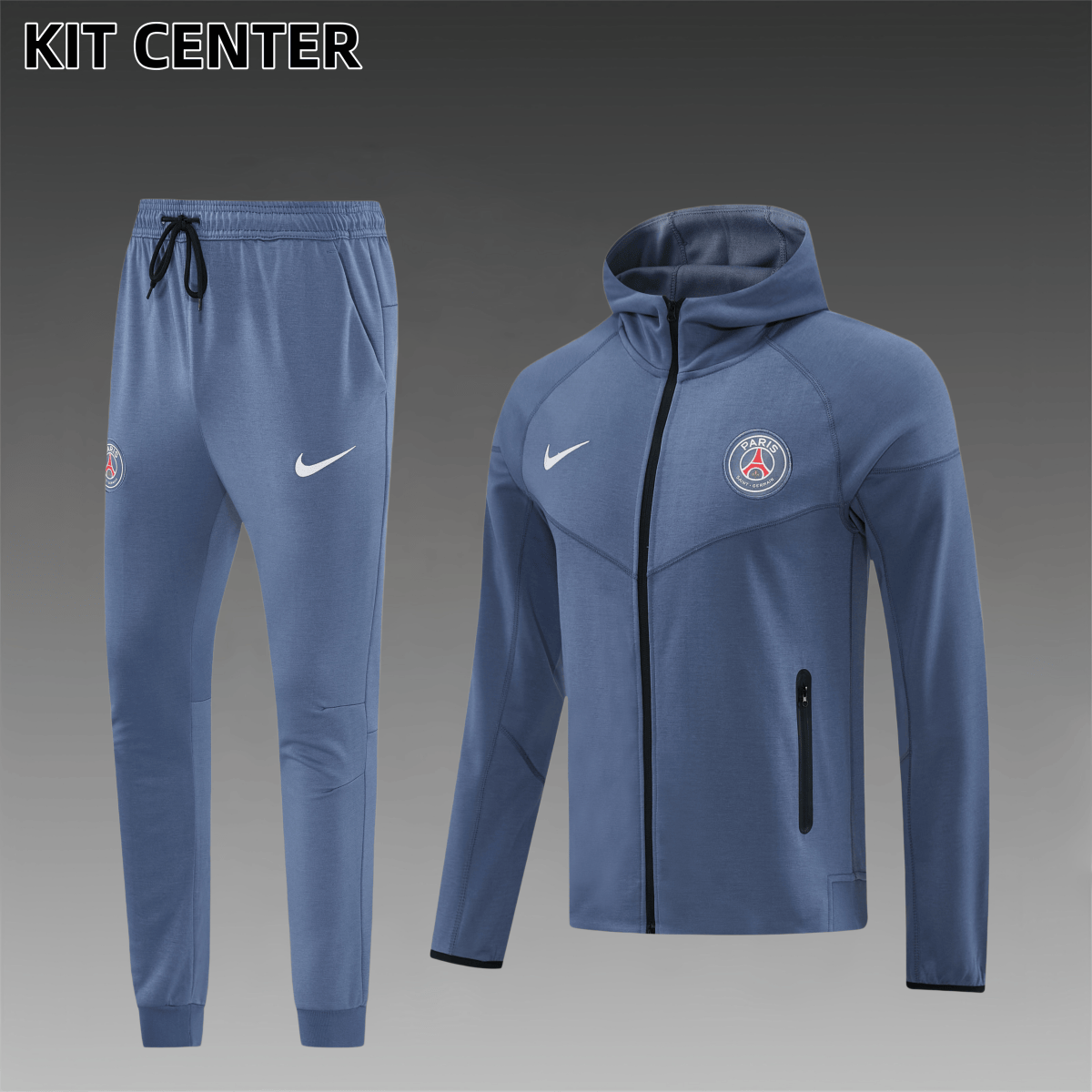 26/27 Paris hoodie Full Zipper Training Suit (Adult Set)