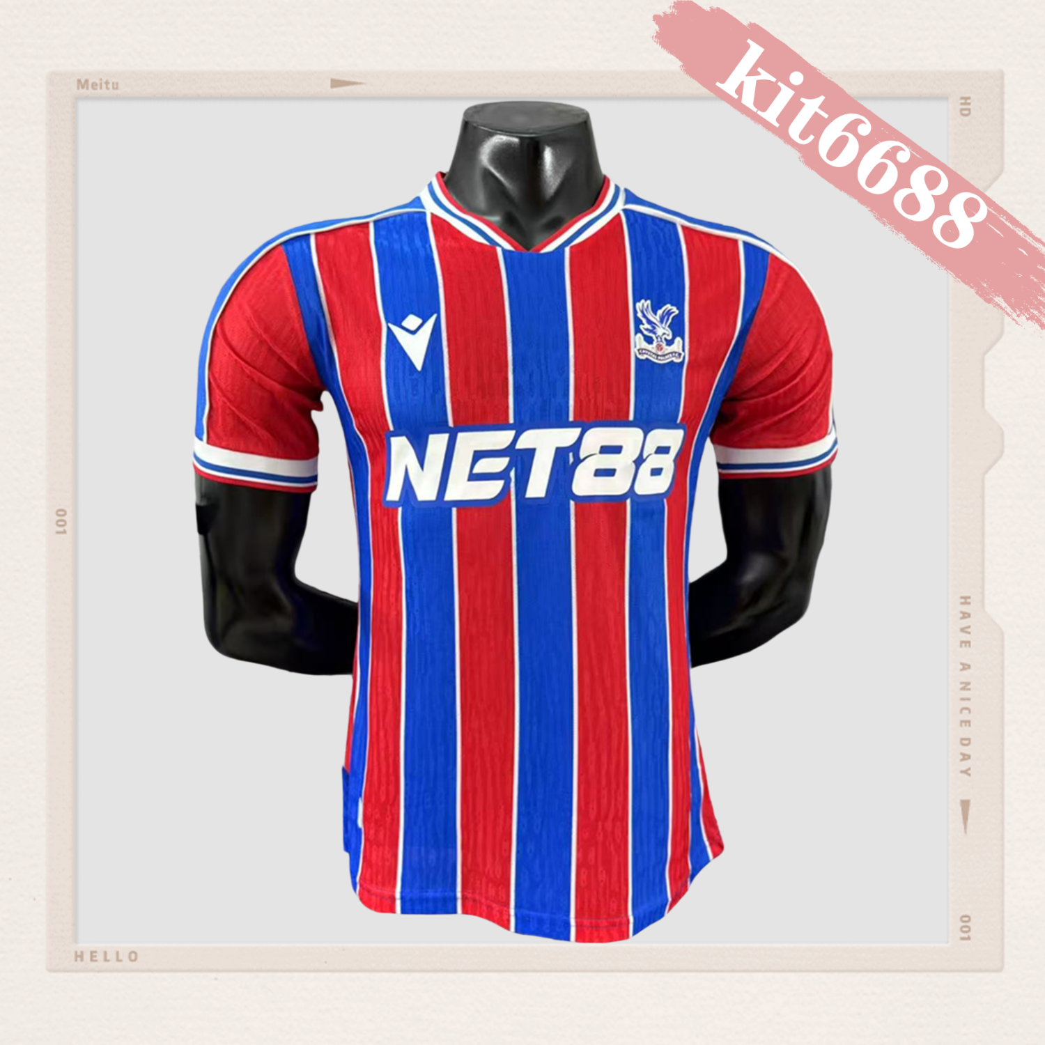 2025/2026 Crystal Palace Home Football Shirt (Player Edition)