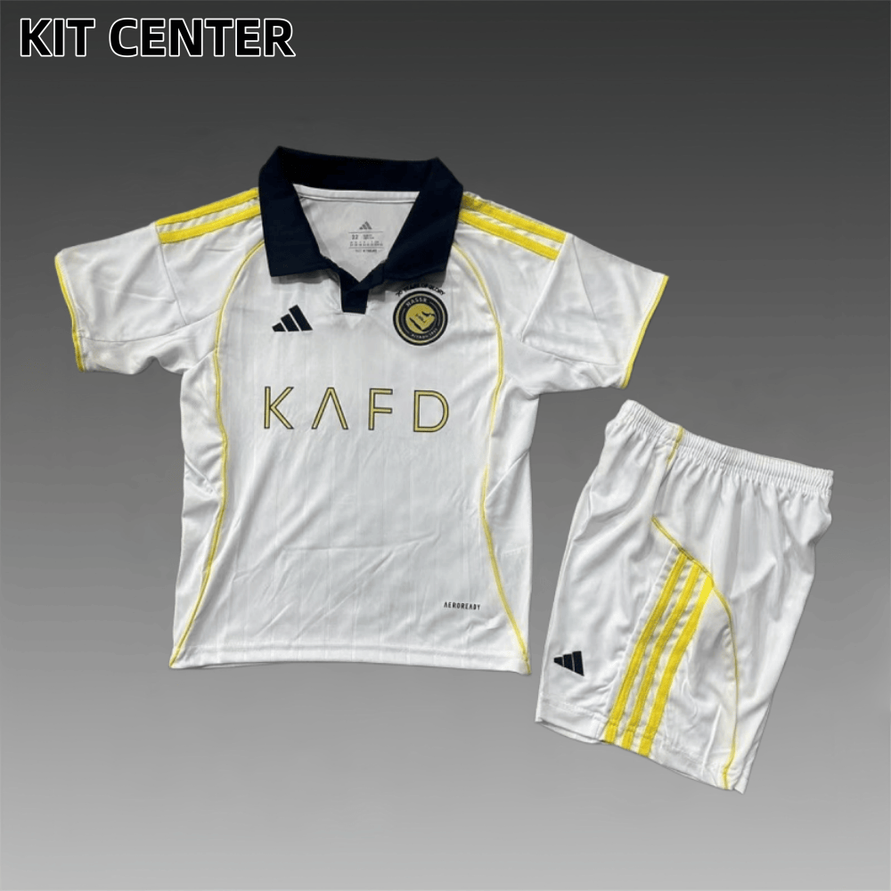 2025/2026 Al-Nassr Away Football Shirt (kids kit socks)