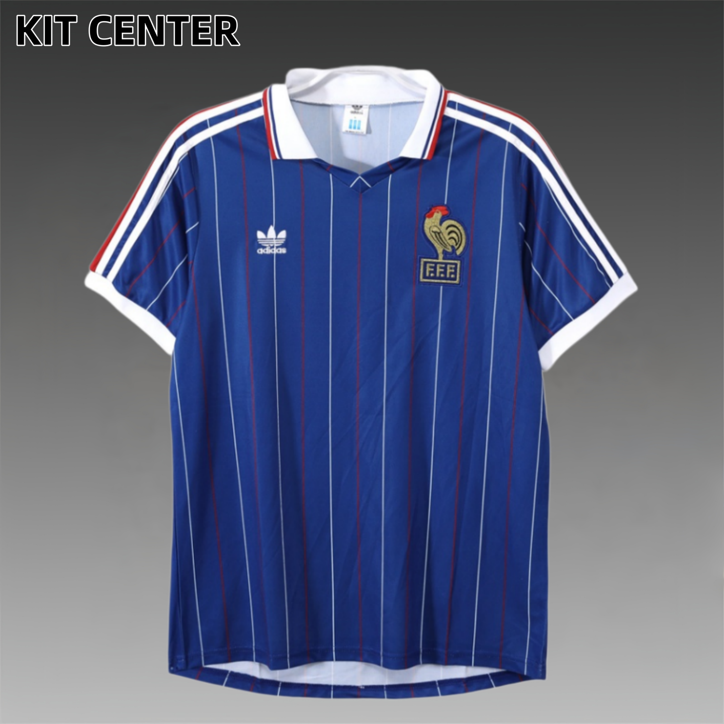 1982 France Home Retro Football Shirt