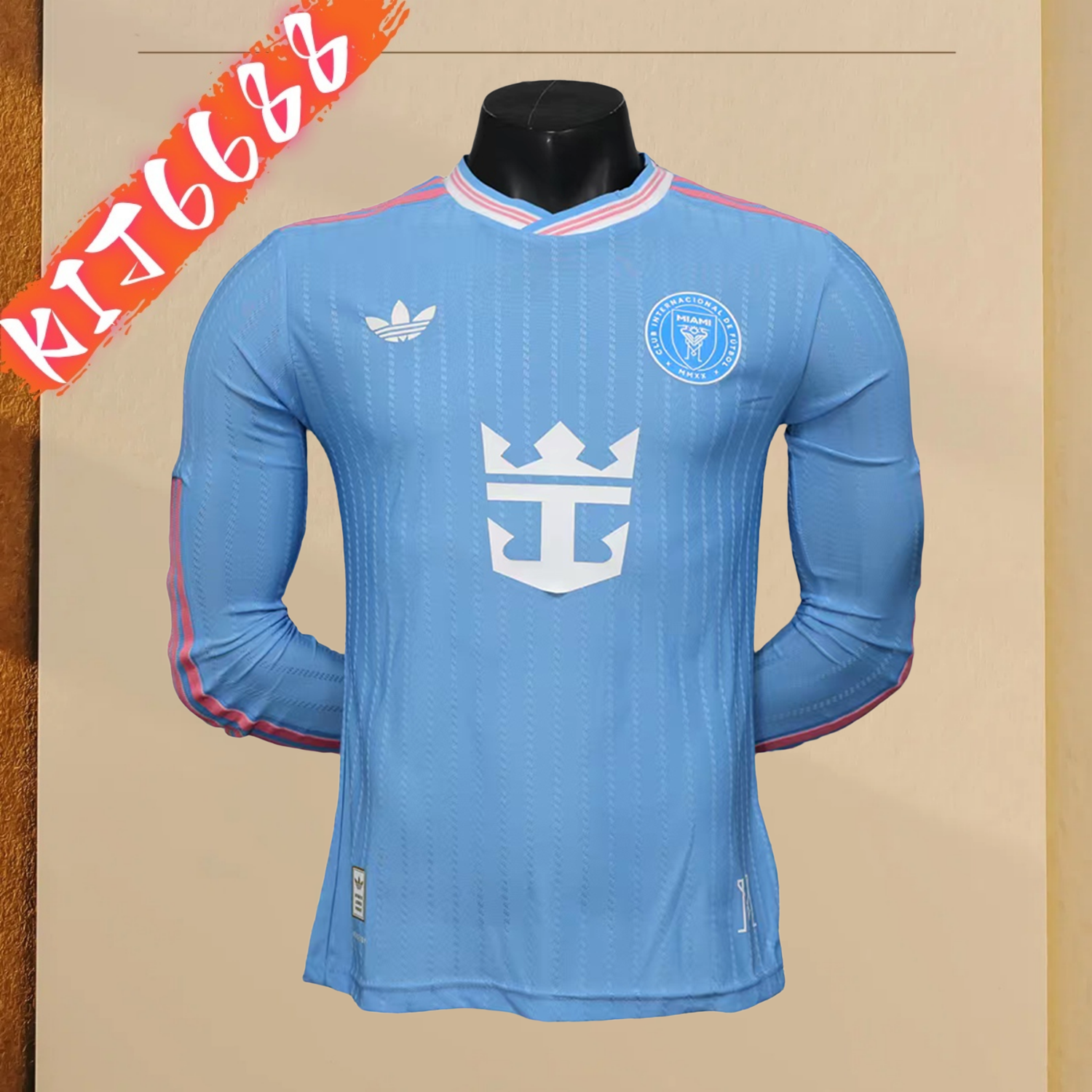 2025/2026 Miami Third Jersey Long Sleeve Football Shirt (Player Edition)