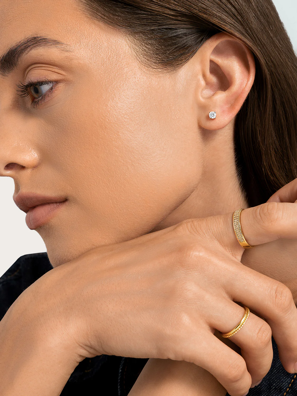 Large Sapphire Studs