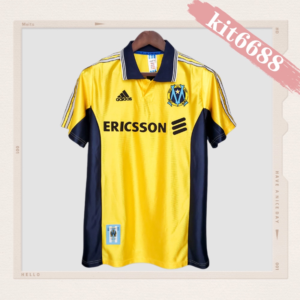 1998/1999 Marseille Away Retro Football Shirt