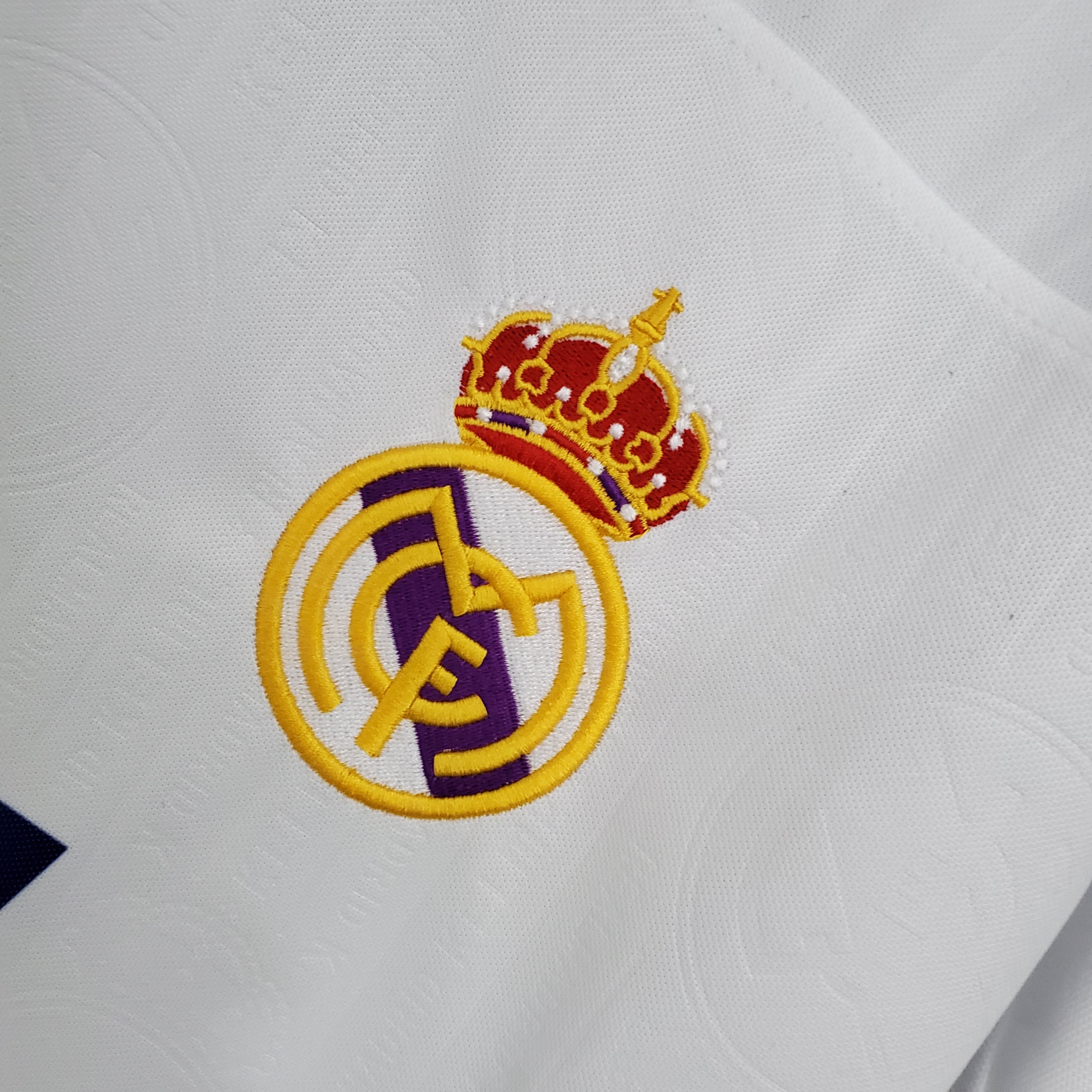 1996/1997 Real Madrid Home Retro Football Shirt