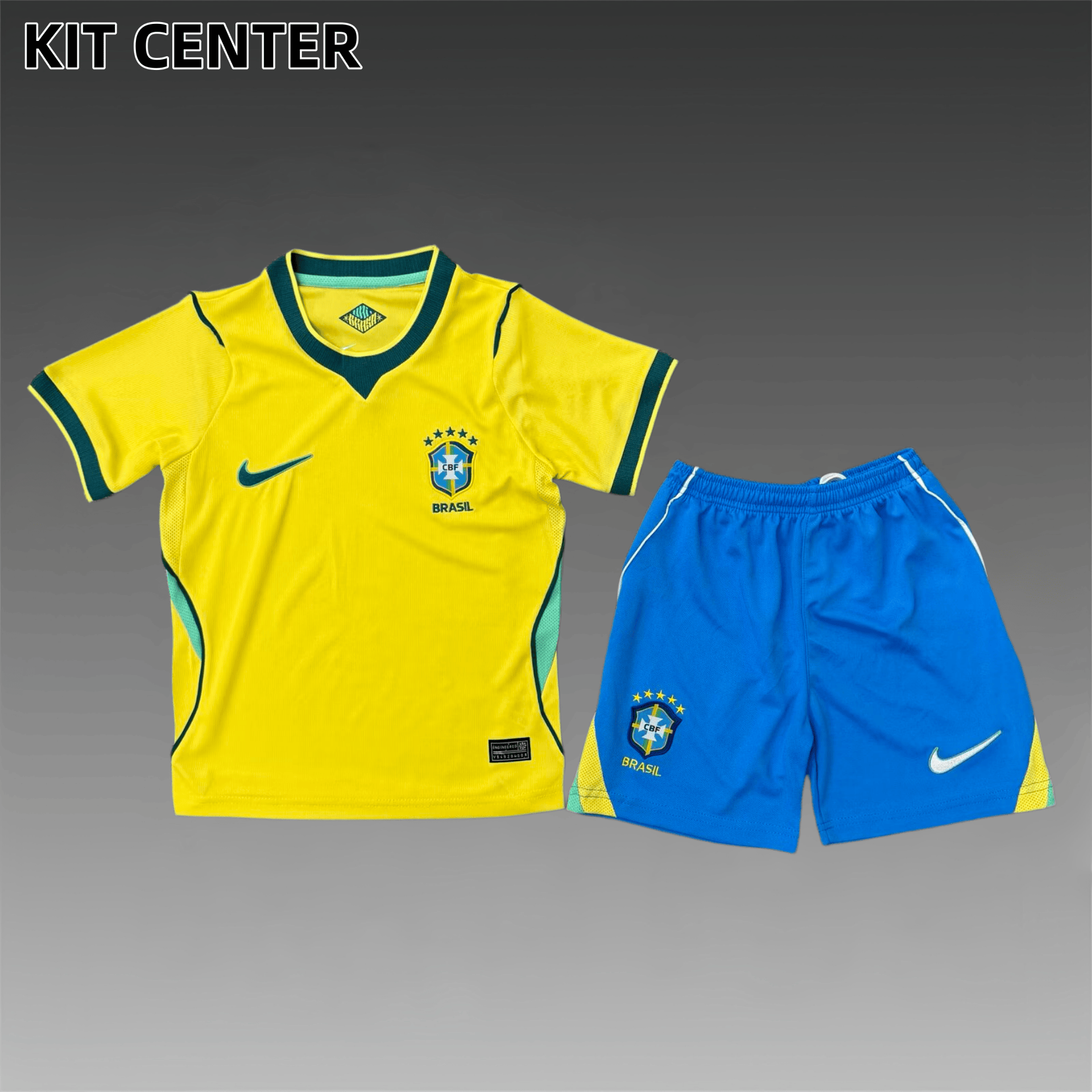 26/27 Brazil home  Football Shirt (Adult Kids Kit socks)