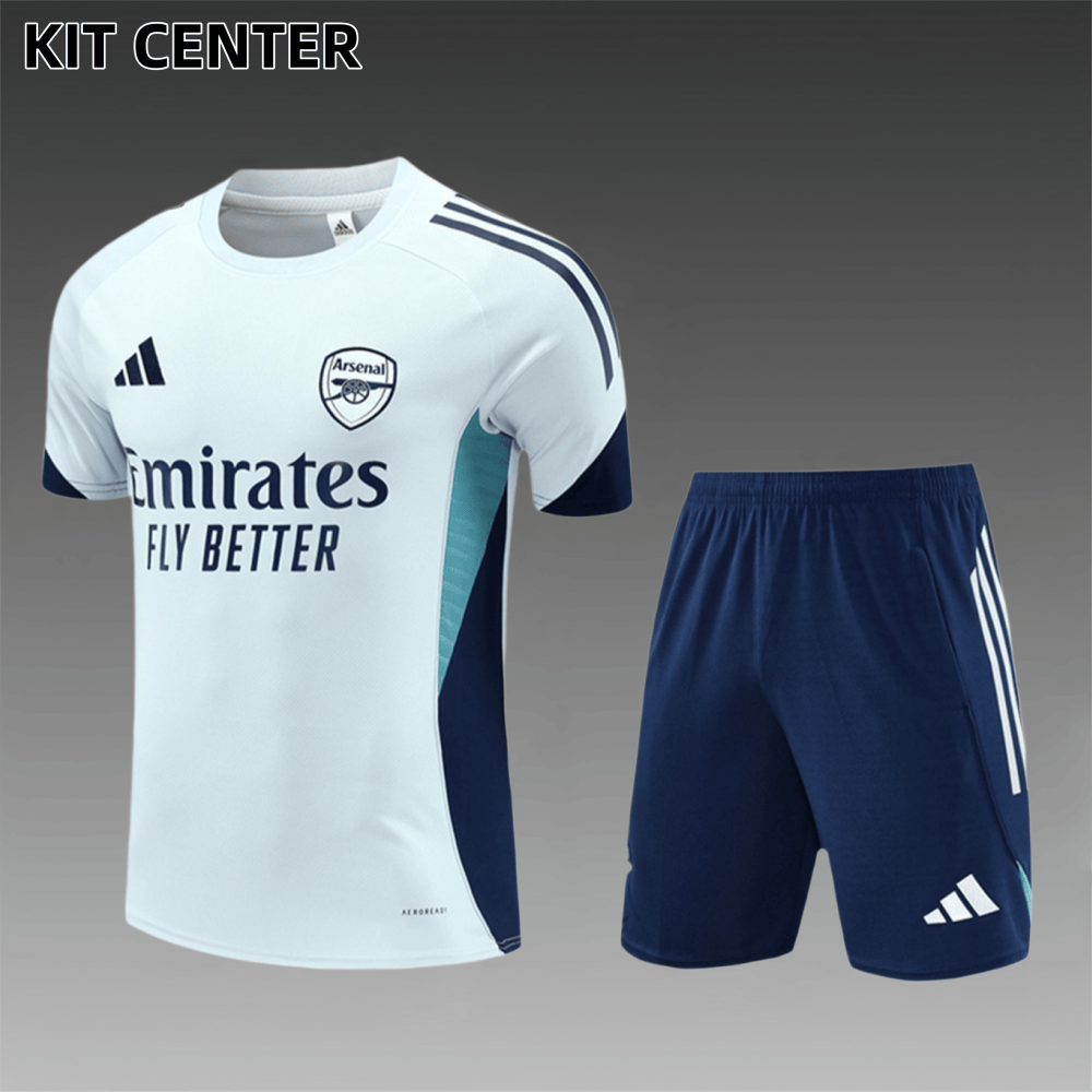 2025/2026 Arsenal Kids Short-Sleeve Training Kits (Kids Kit)