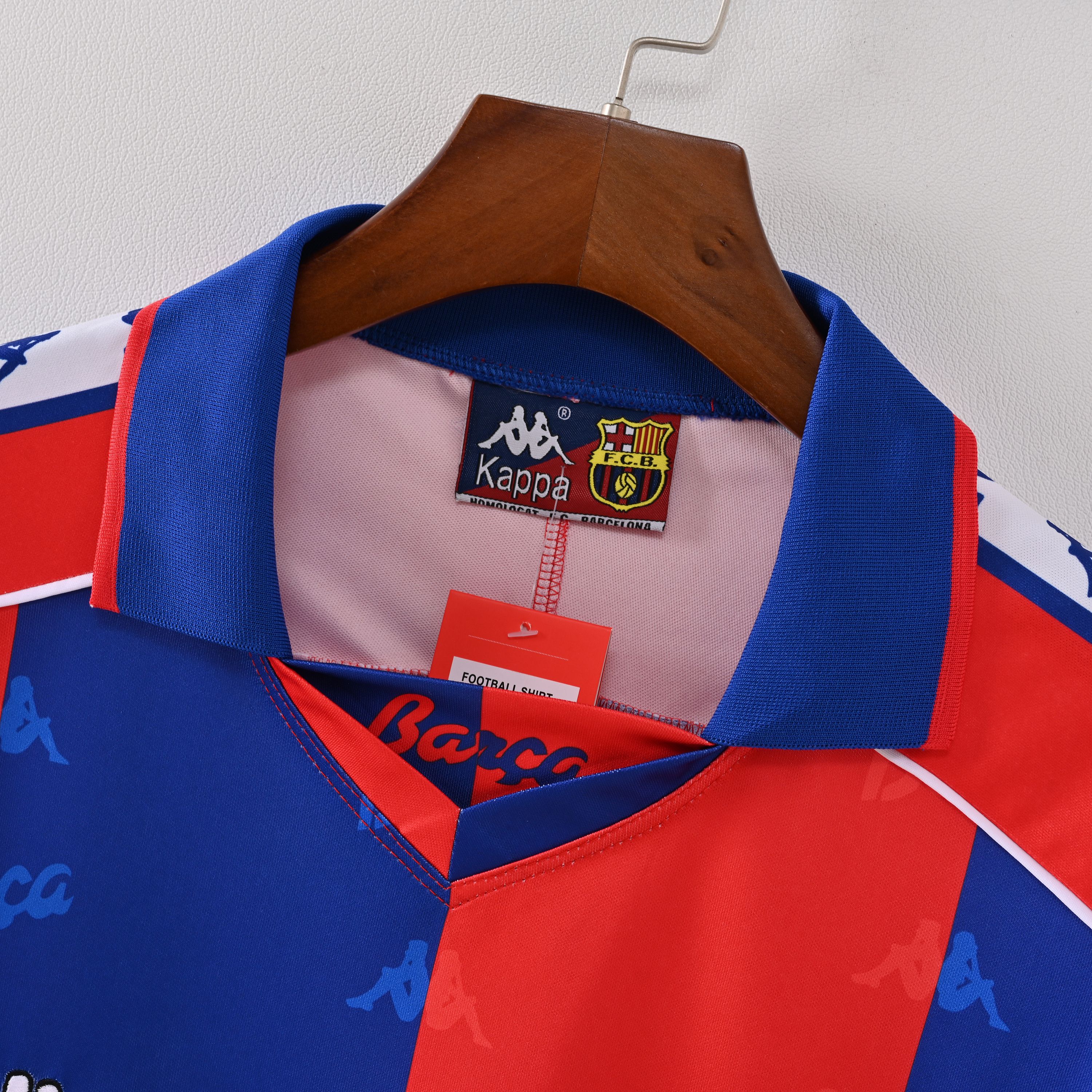 1996/1997 Barcelona Home Retro Football Shirt