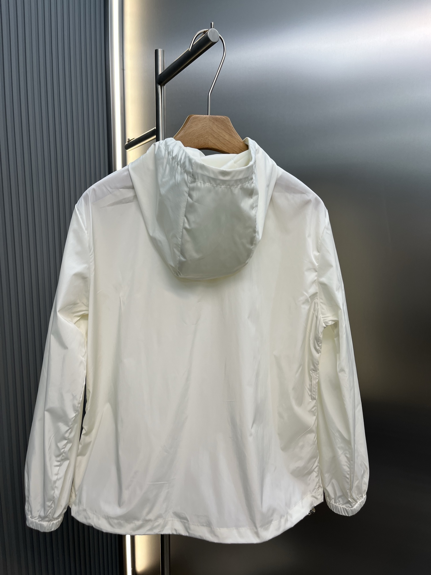 Moncler 2026 Spring Autumn Women's Jackets Polyester Hooded Zipper Tassel Casual Slim Woman's Coats MKDFWJ26002