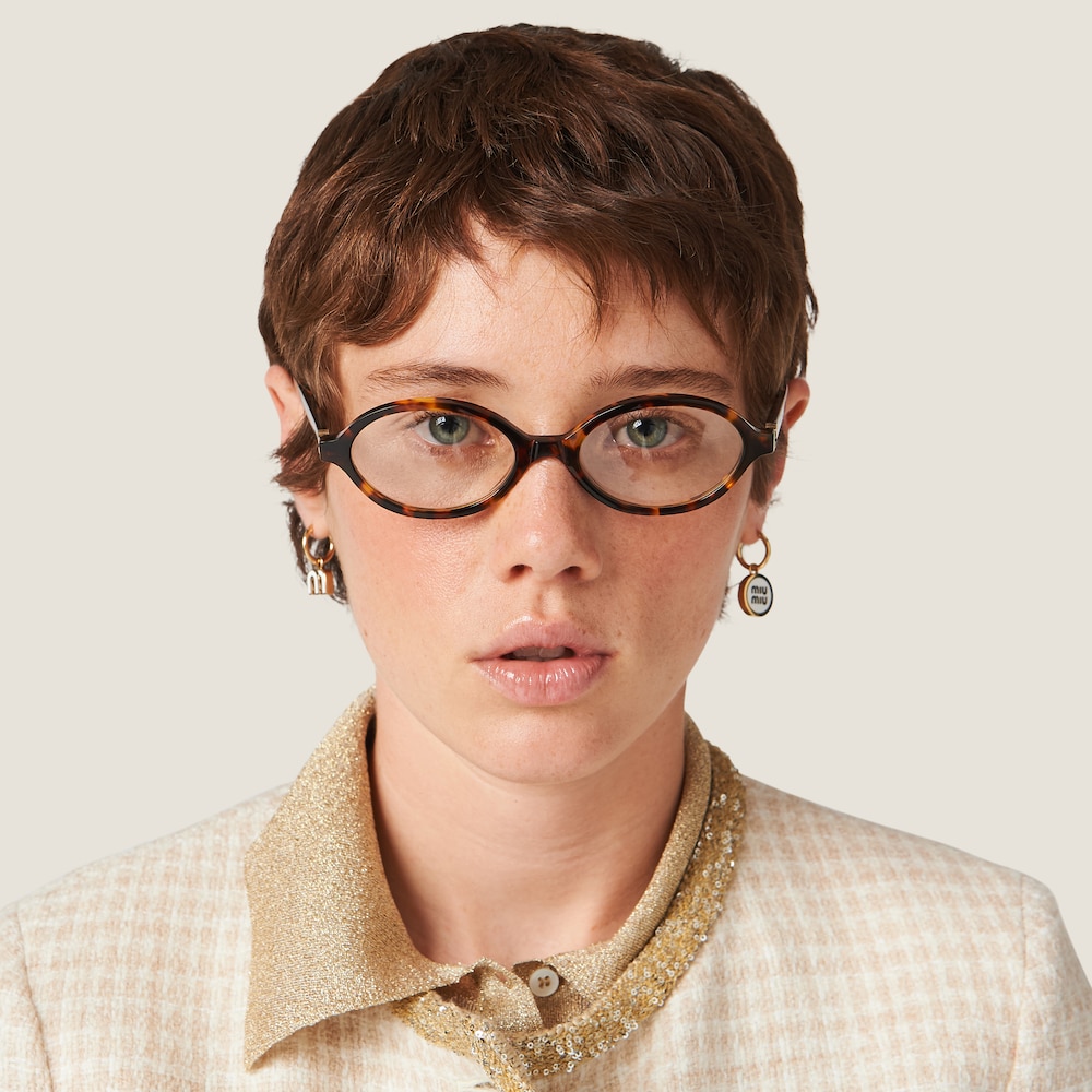 Set of enameled metal earrings