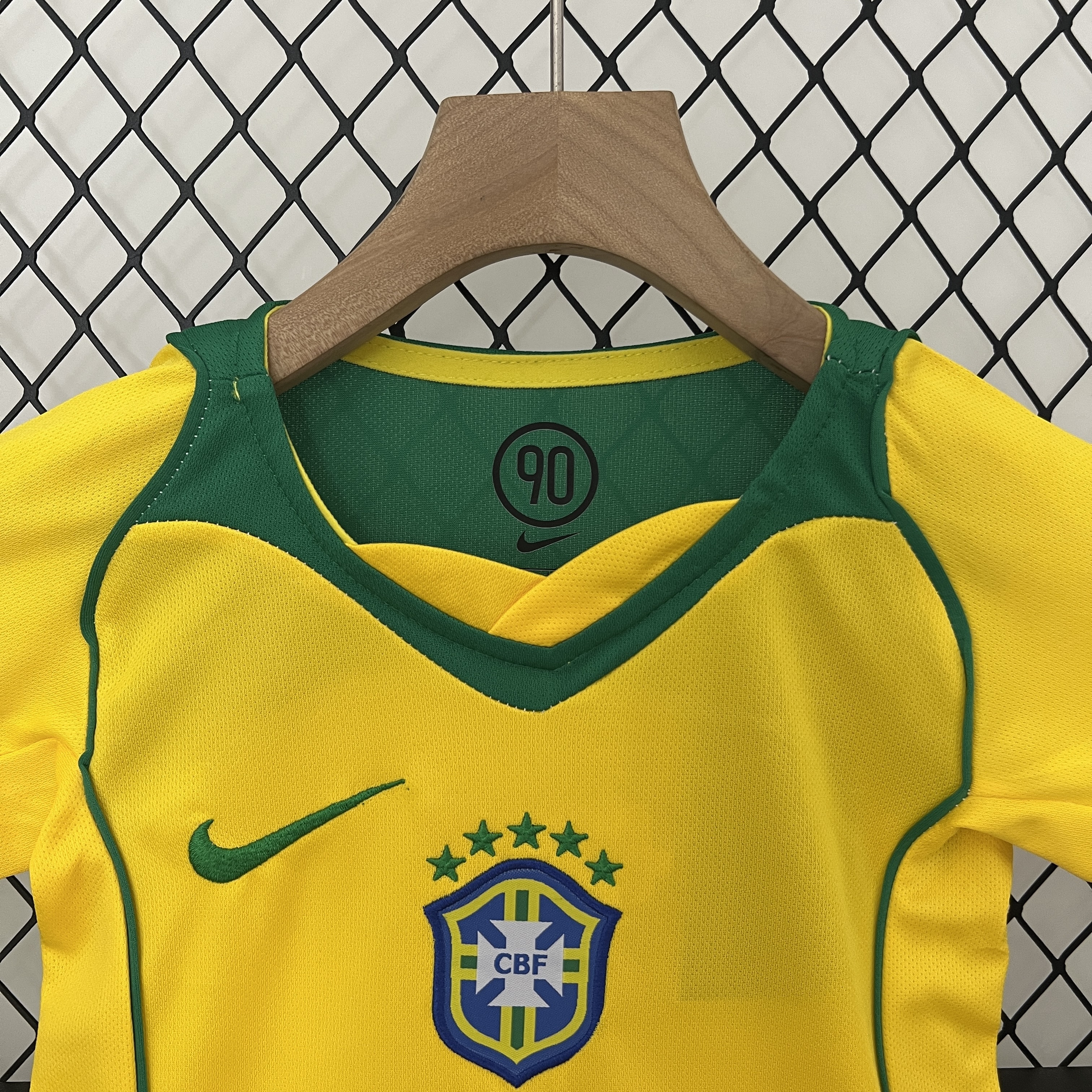 2004 Brazil home  Retro Kids Kit