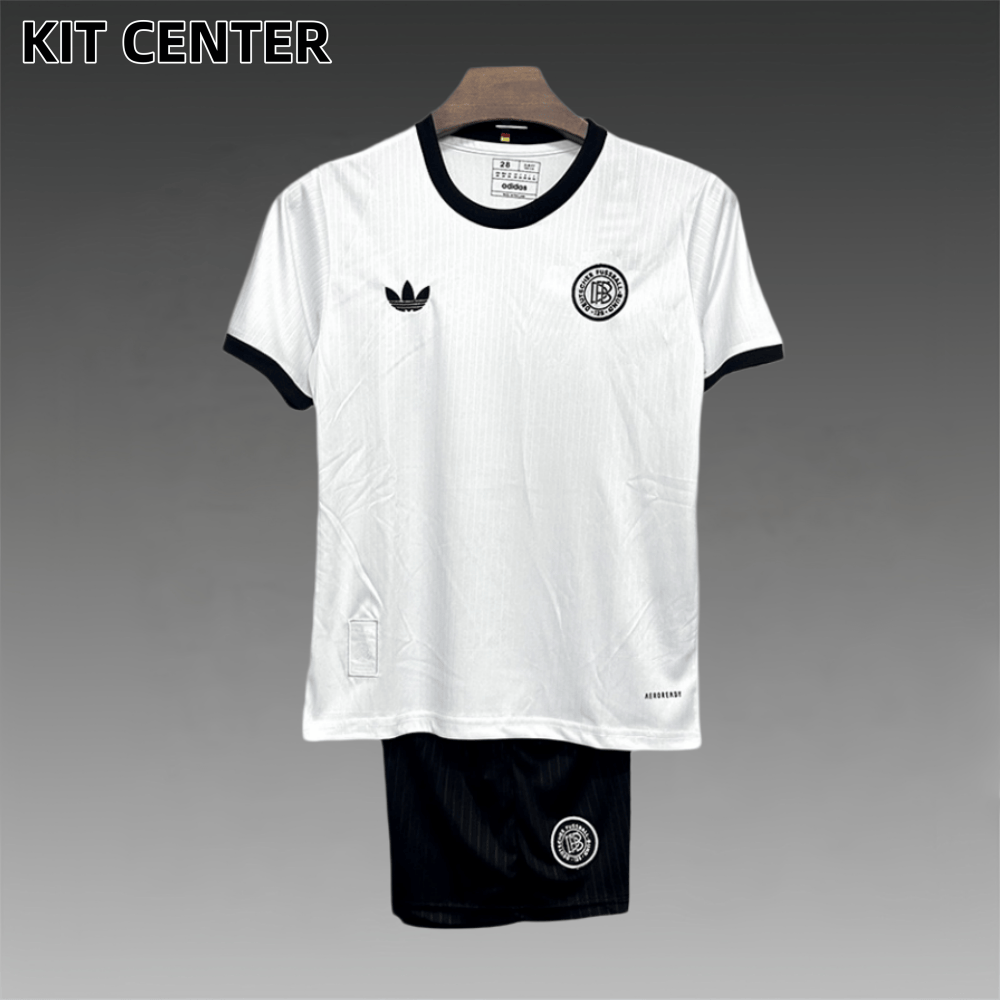 2025/2026 Germany 125th Anniversary Edition White Football Shirt (Kids Kit socks)
