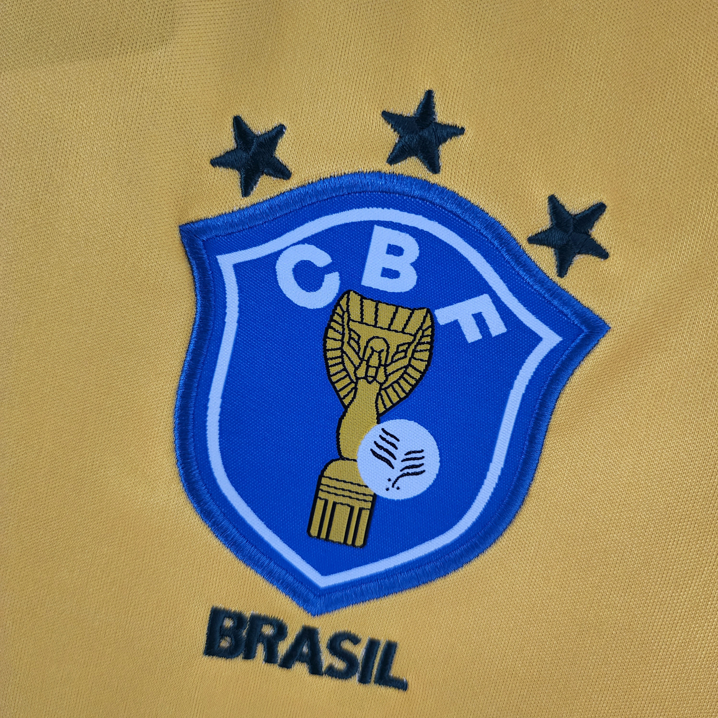 1988 Brazil Home Retro Football Shirt