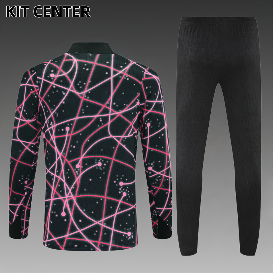 2025/2026 Paris Saint-Germain Half-Zip Tracksuit (Adult Kit)