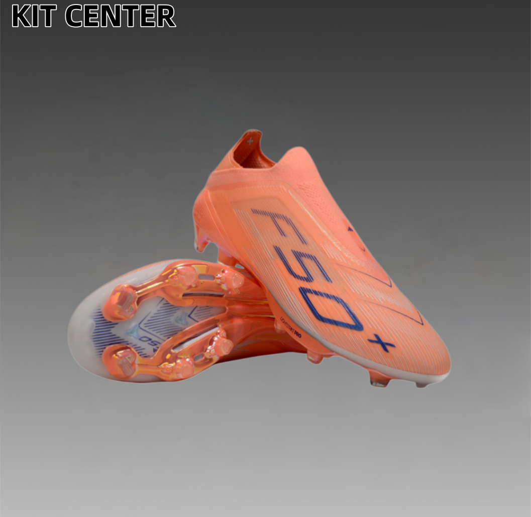 A F50 Low-top Waterproof Football Shoes Without Shoelaces