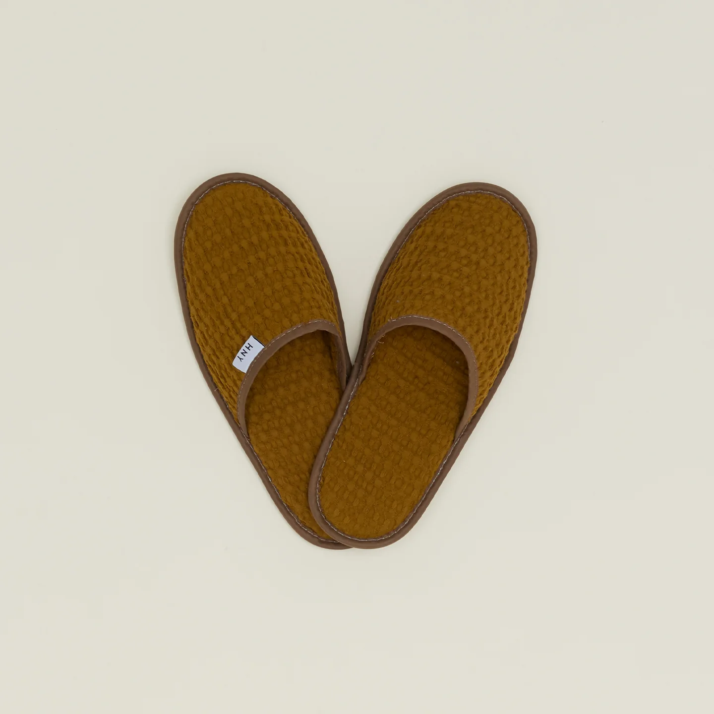 Simple Waffle Slippers - Bronze