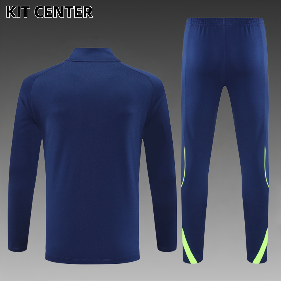 2025/2026 Real Madrid Kids Half Zip Training Kit (Kids Kit)