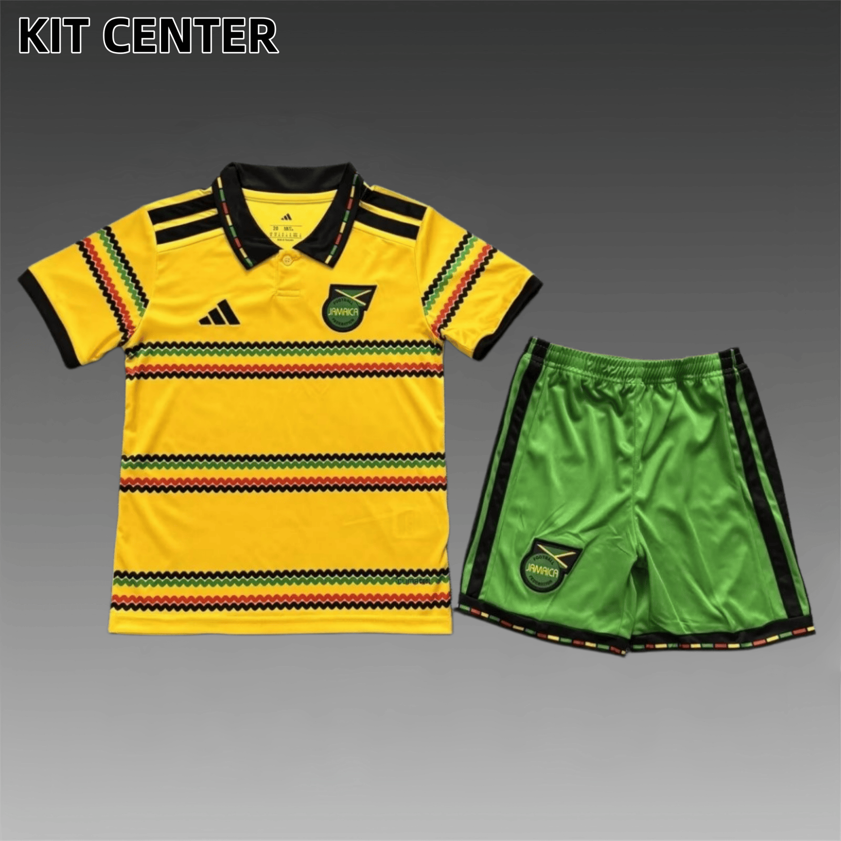 2026 Jamaica home Football Shirt (Adult Kids Kit socks)