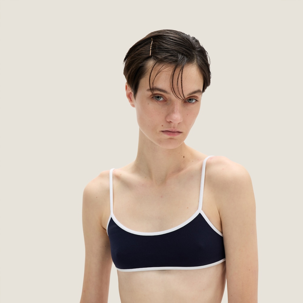 Technical knit swimsuit