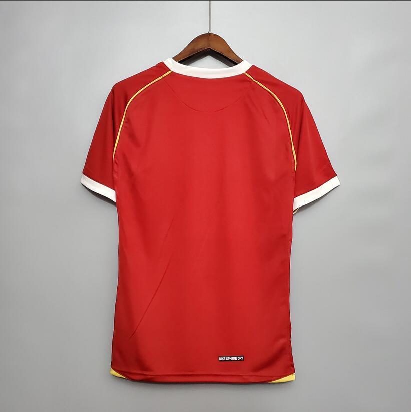 06/07 Manchester United home retro football jersey