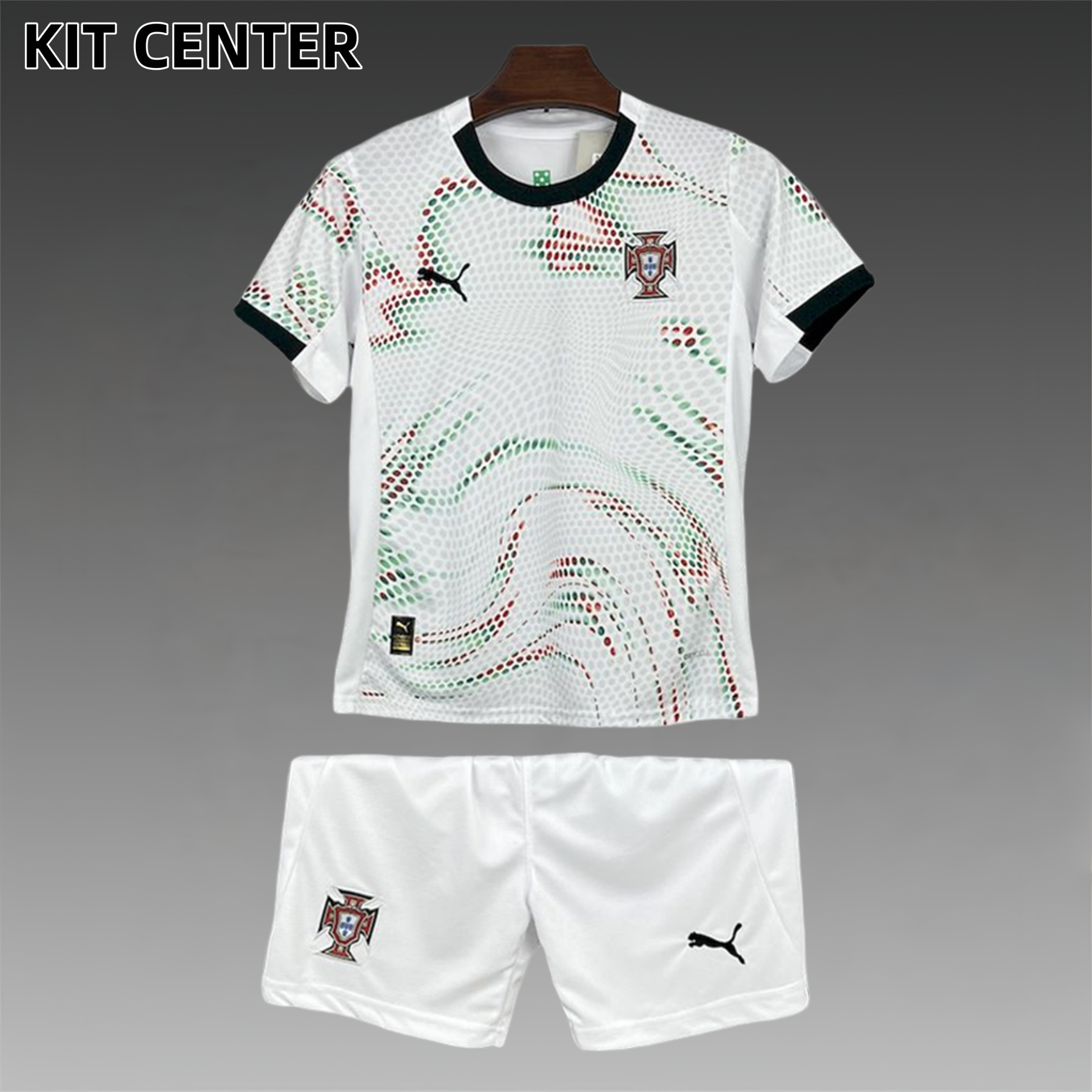 2025/2026 Portugal Away Kids Football Shirt (Kids Kit socks)