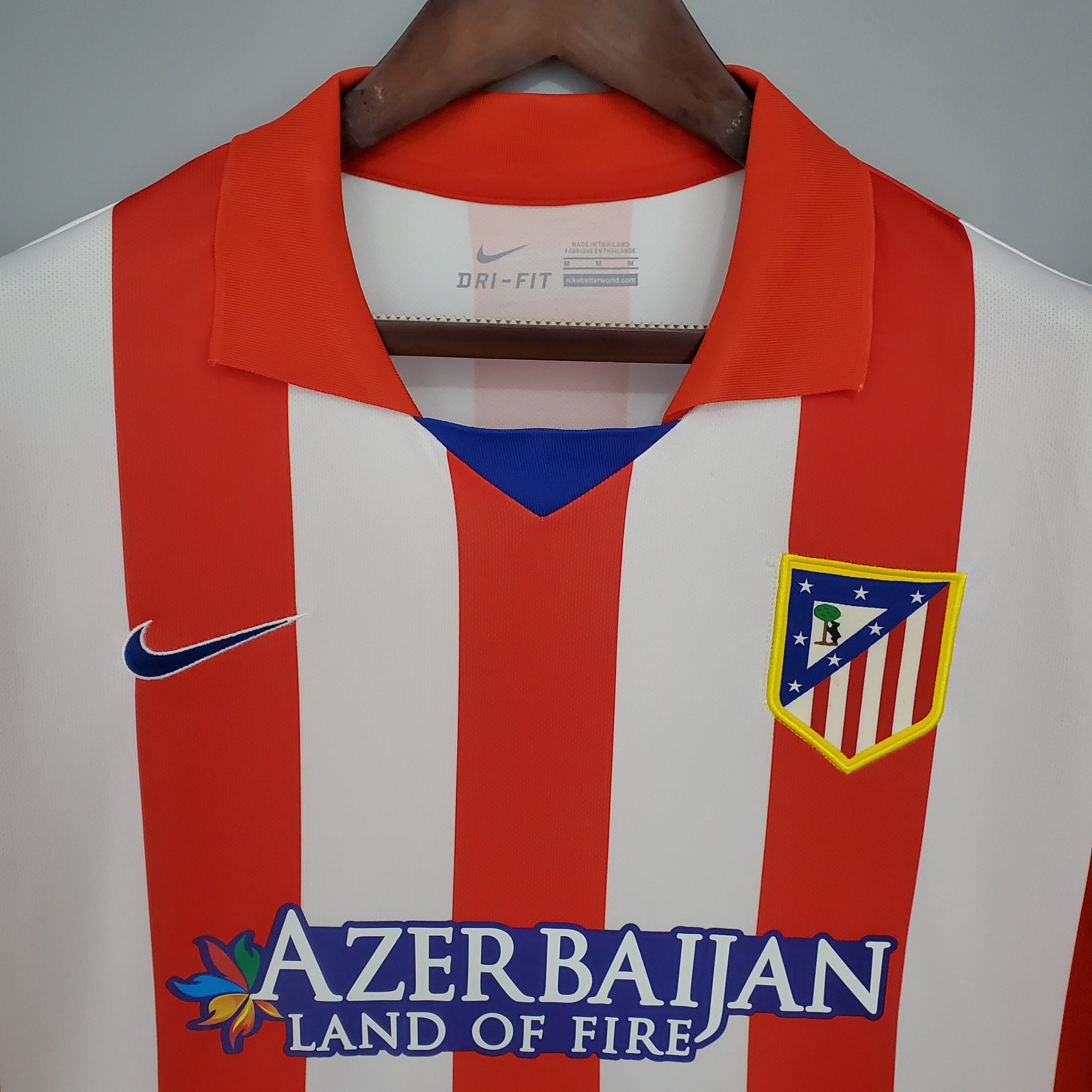 2013/2014 Atletico Madrid Home Retro Football Shirt