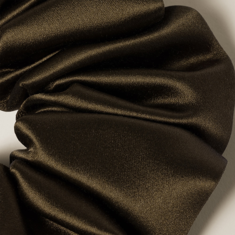 Satin scrunchie