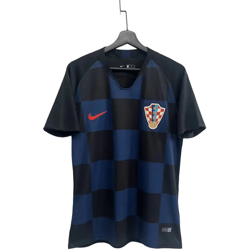 2018 Croatia Away Retro Jersey - Fans Edition