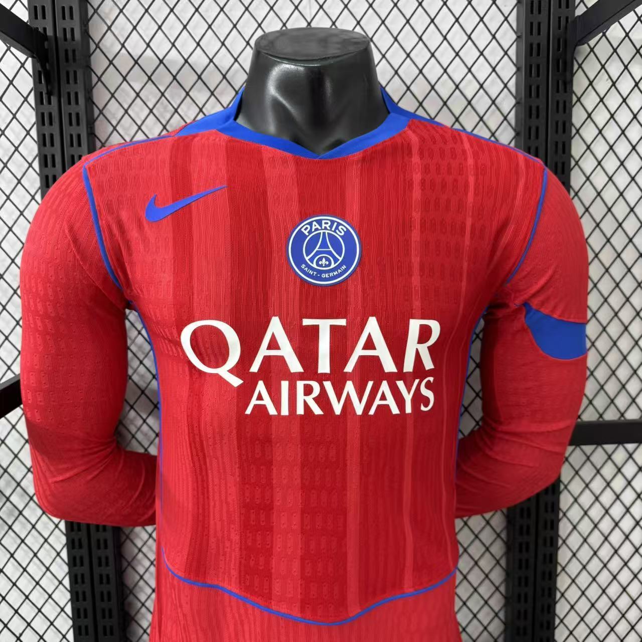 Paris Saint-Germain 2025/2026 Third Long sleeves Football Shirt (Player Edition)