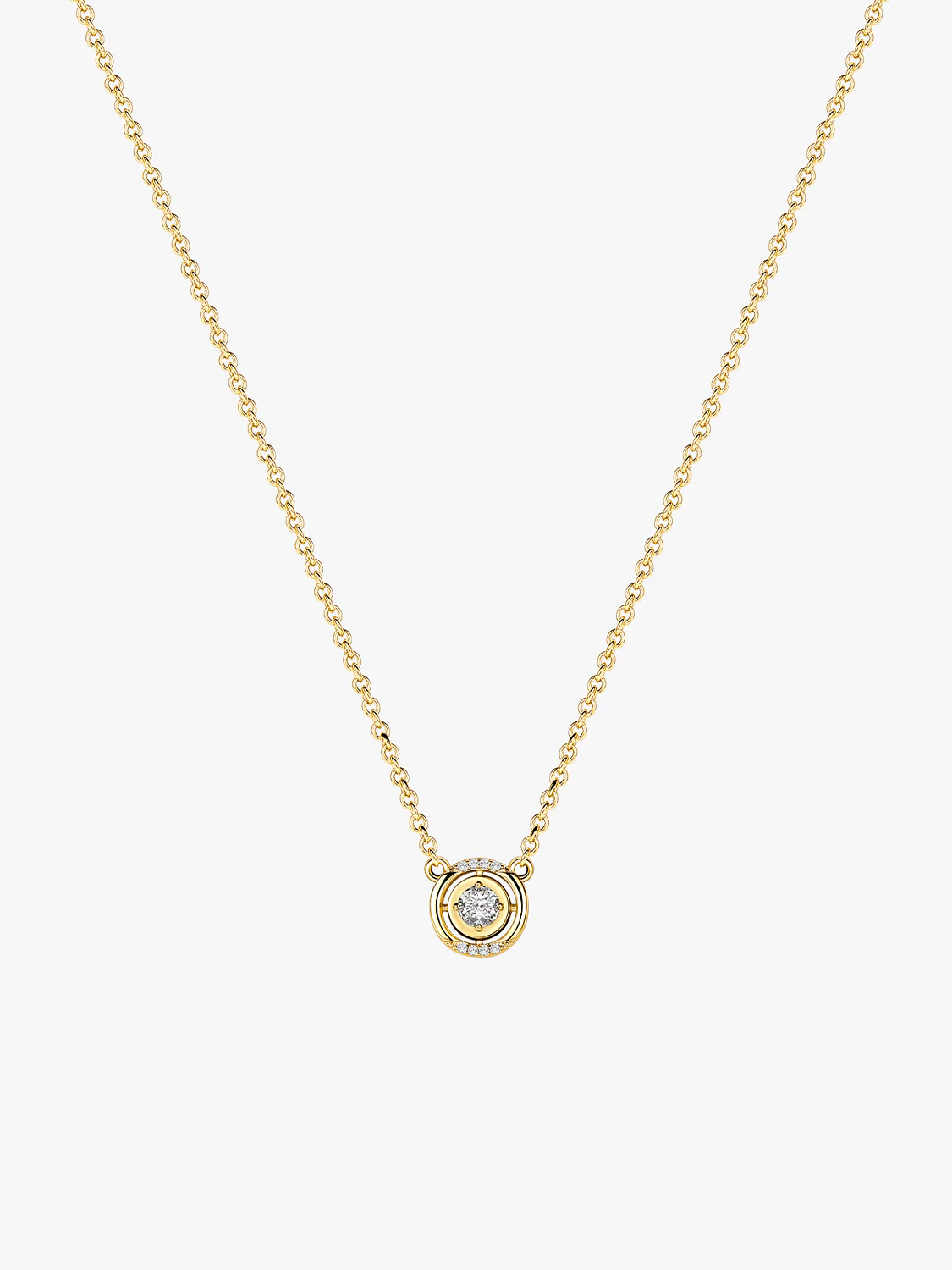 Halo Crystal Necklace