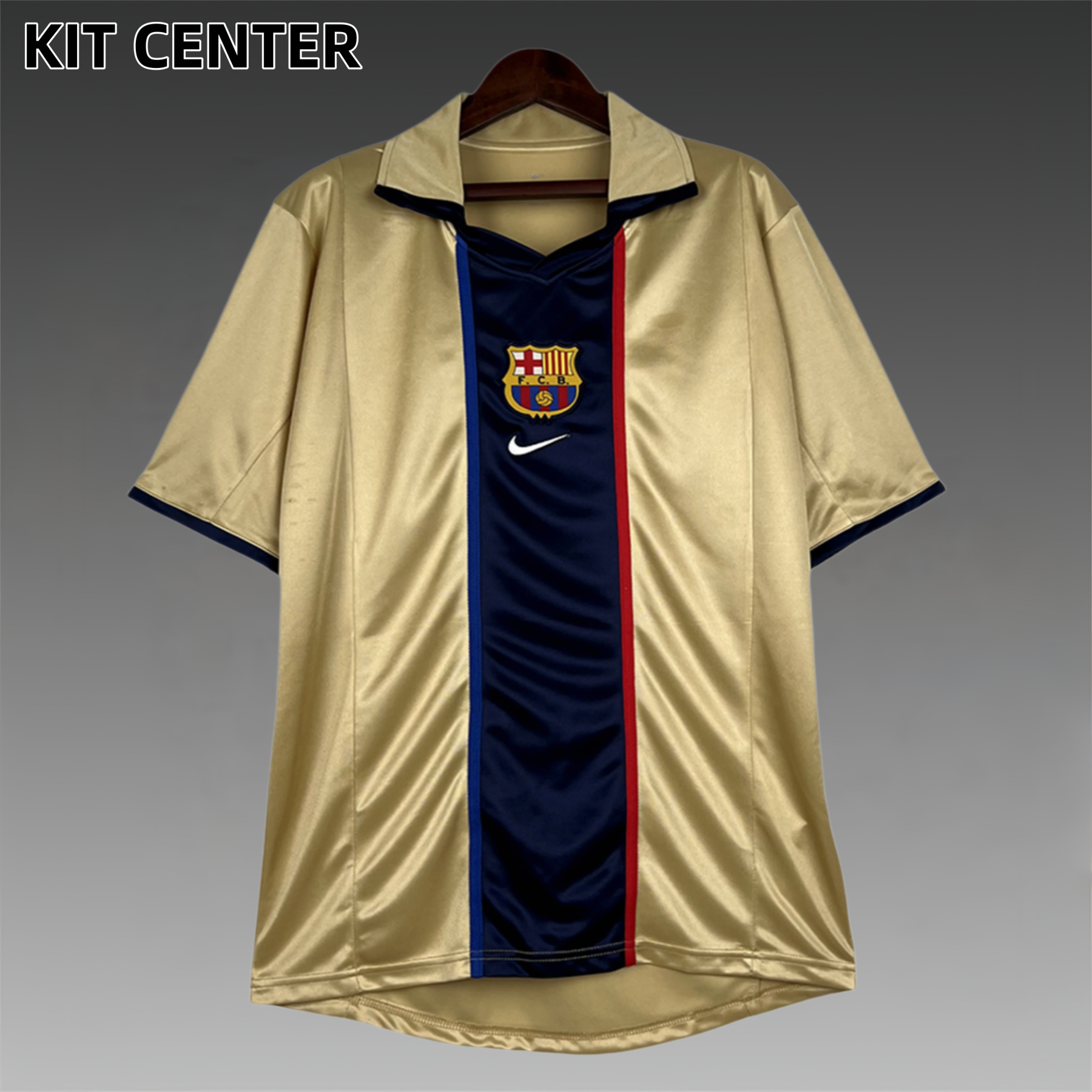 2001/2002 Barcelona Away Retro Football Shirt
