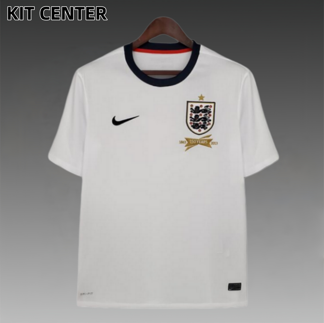 2013 England home  Retro Football Soccer jerseys