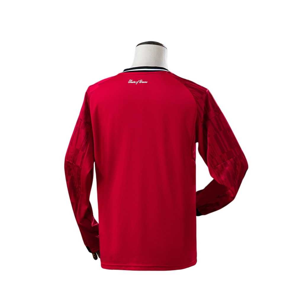 2025 2026 Manchester United home long sleeved jersey (fan version)
