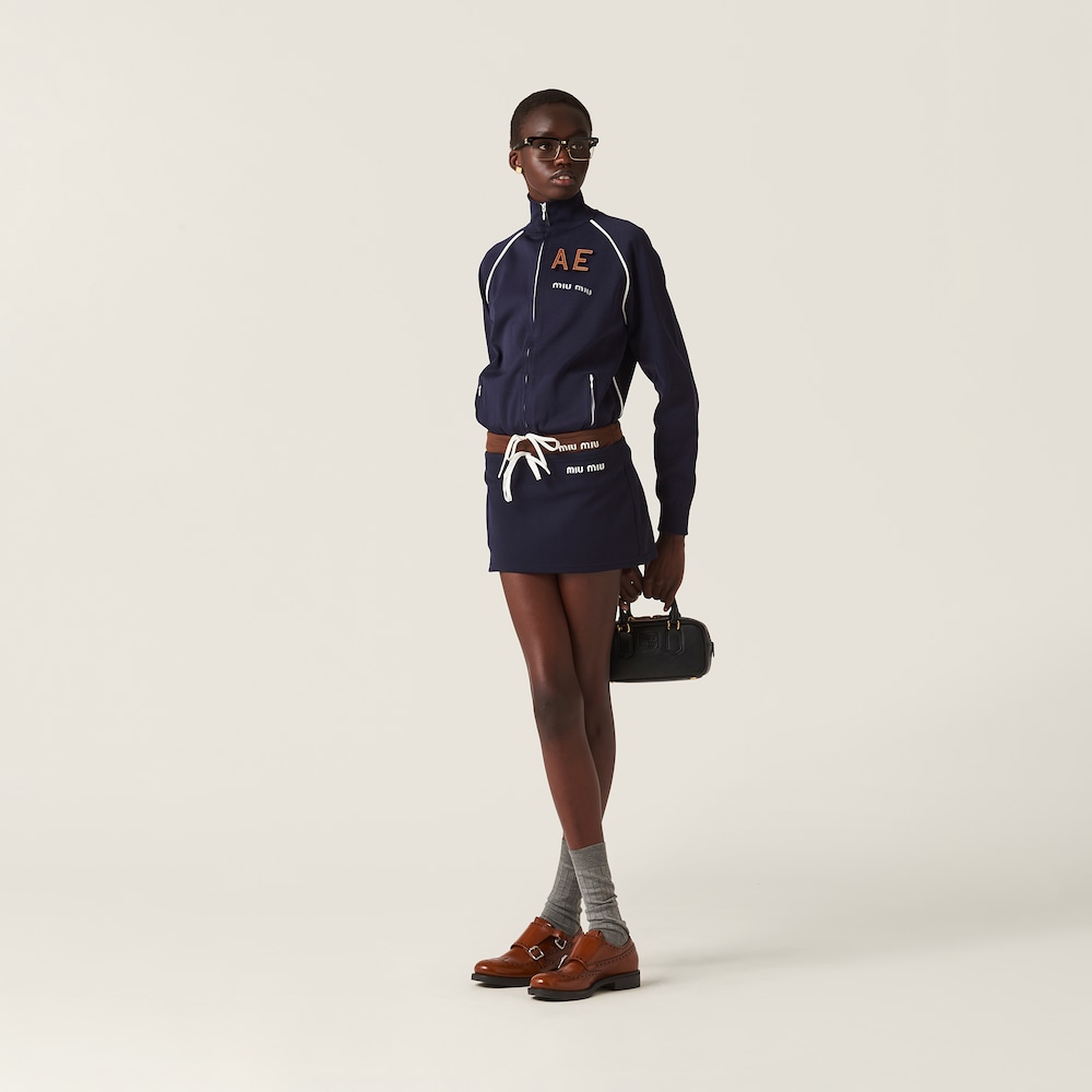 Technical yarn sweatshirt