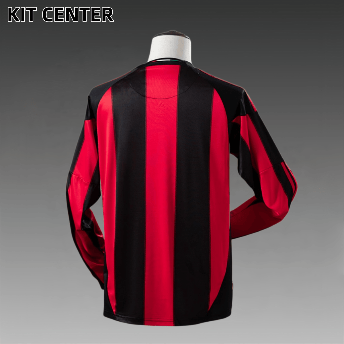 2010/2011 AC Milan home Retro Long Sleeve Football Shirt