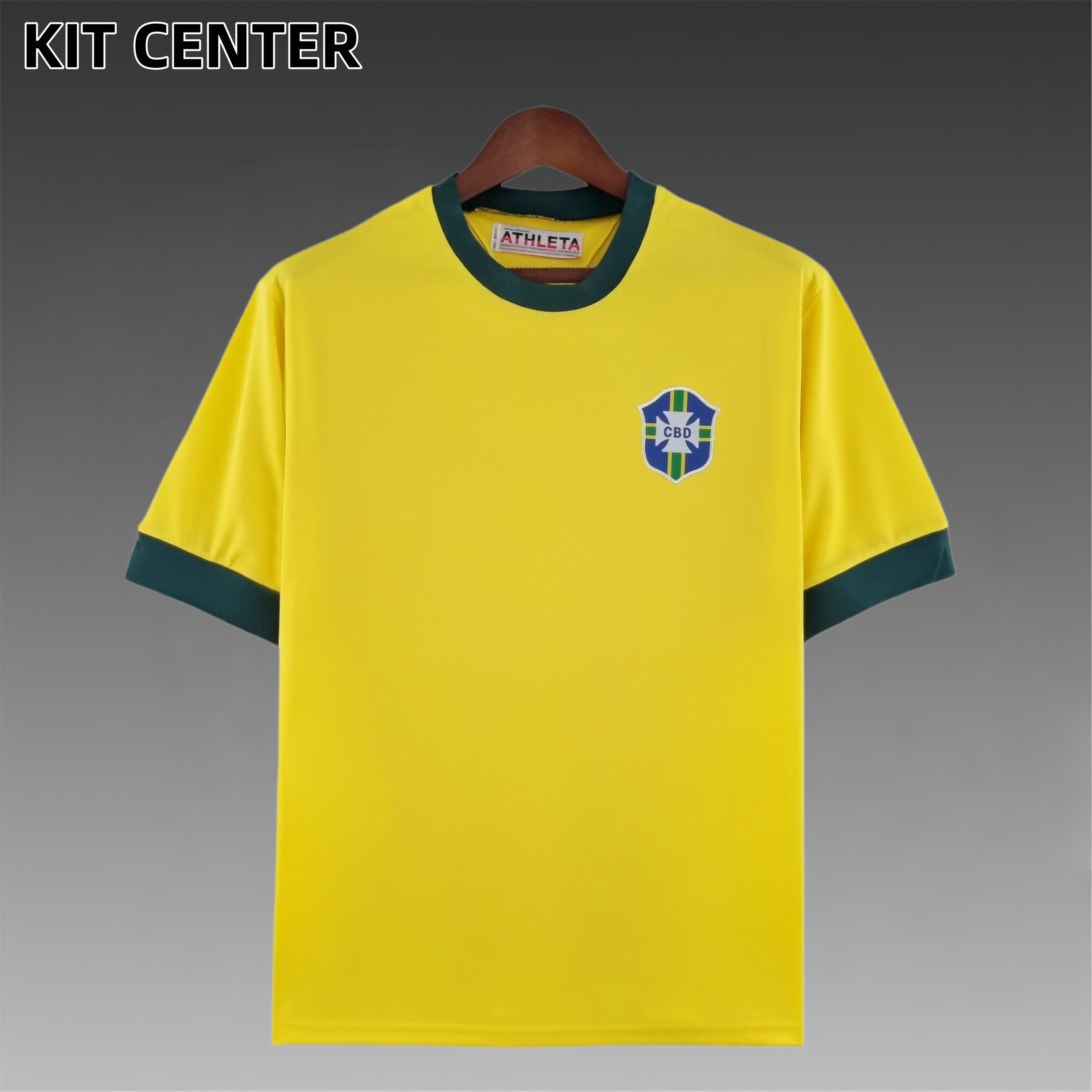 1970 Brazil Home Retro Football Shirt