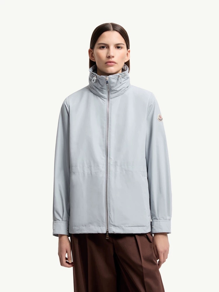 Moncler Enette 2026 Spring Autumn Women's Jackets Polyester Hooded Zipper Tassel Casual Slim Woman's Coats MKDFWJ26001