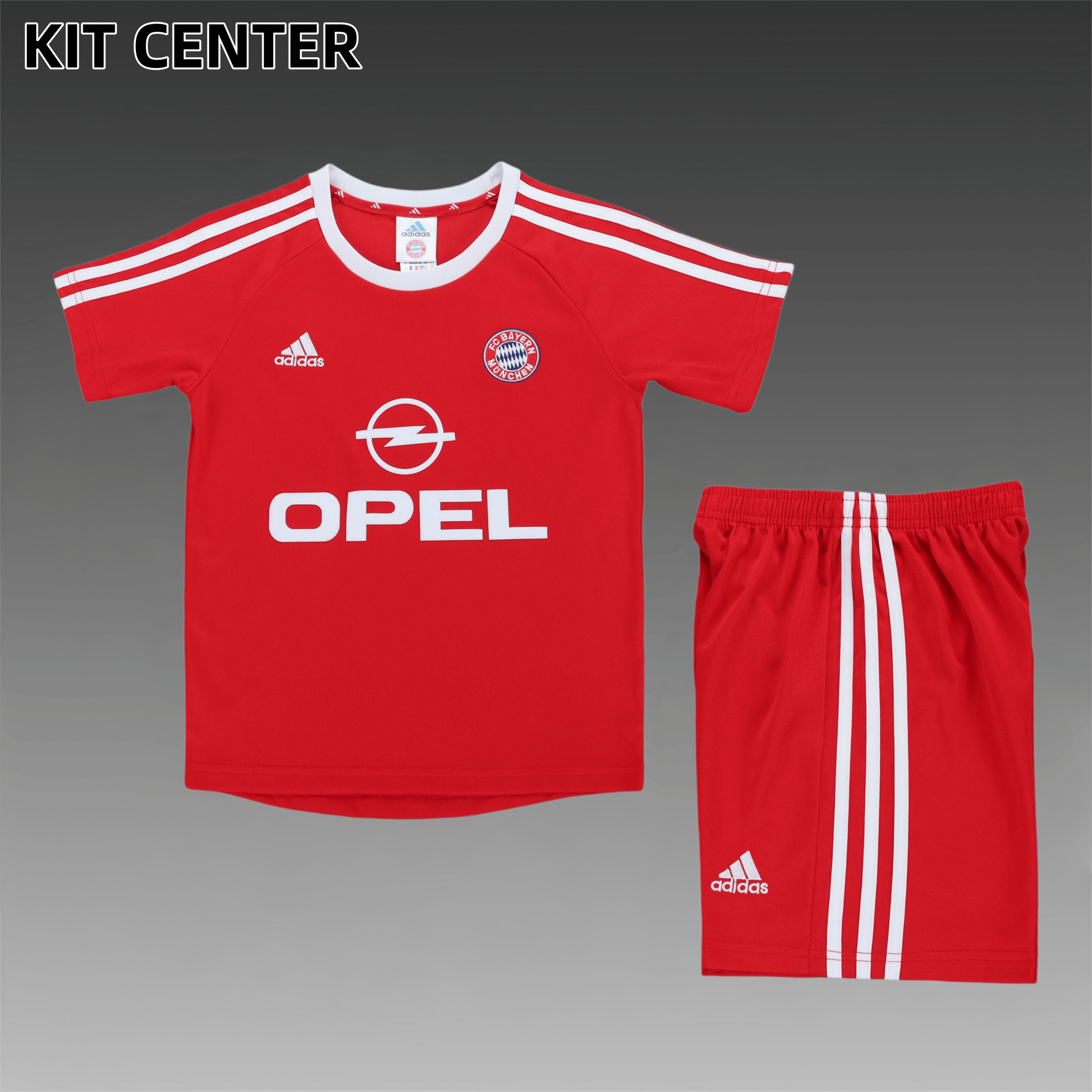 01/02 Bayern Munich home  Retro Football Shirt ( Kids Kit )