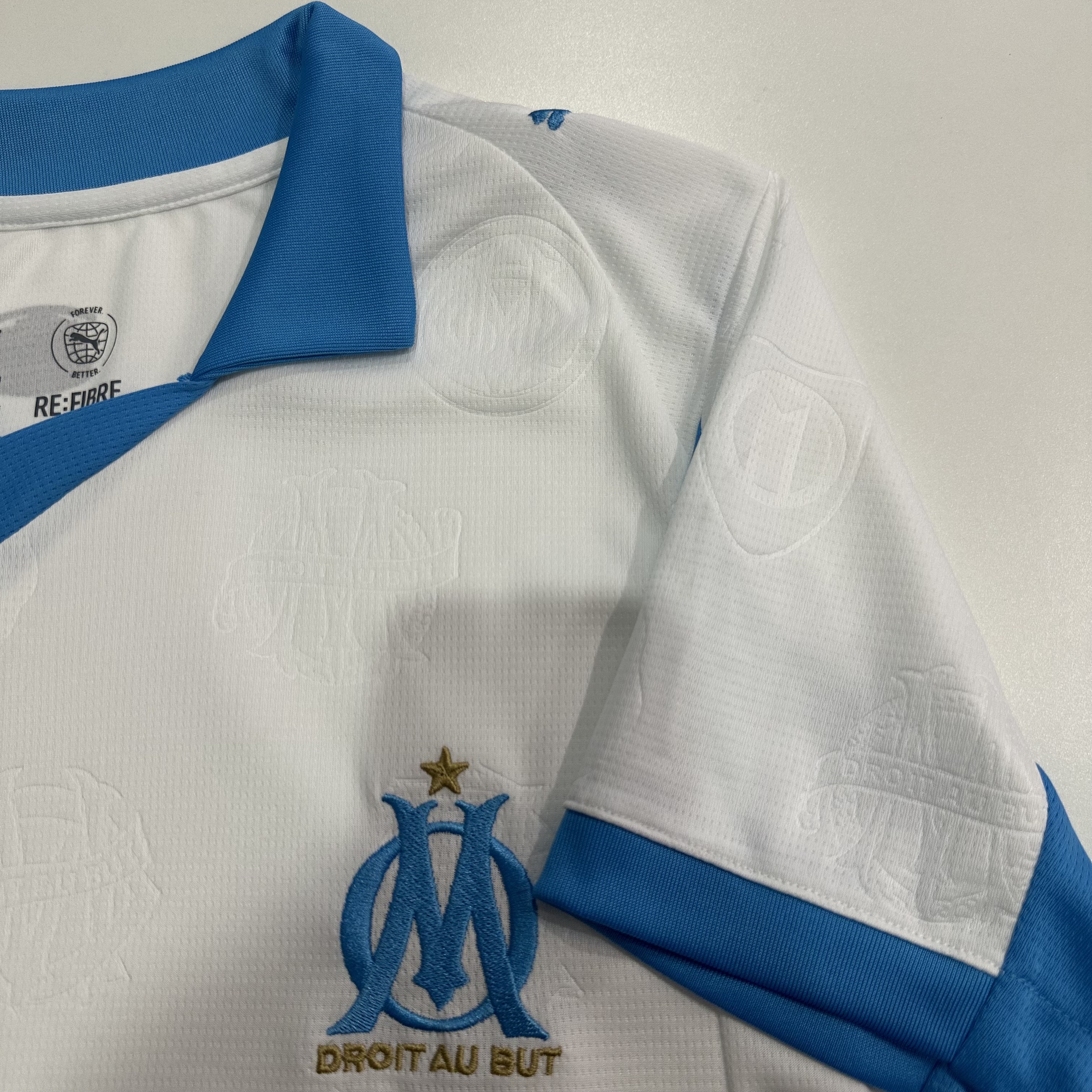 2025/2026 Marseille Home Football Shirt（Fan Edition）