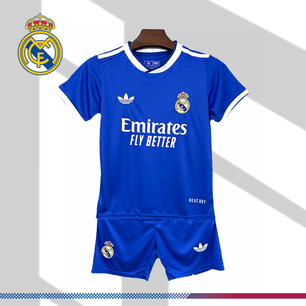 2025/2026 Real Madrid Away Football Kids Kit socks