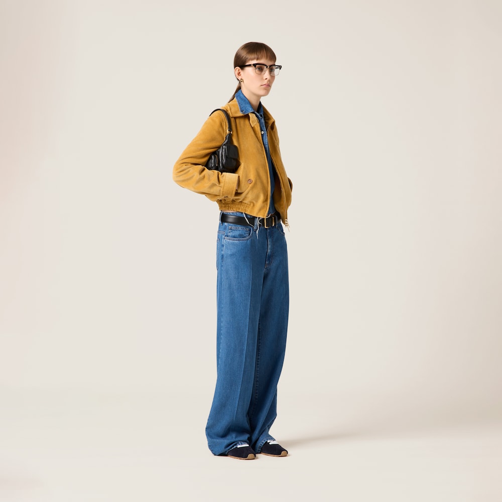 Five-pocket denim jeans