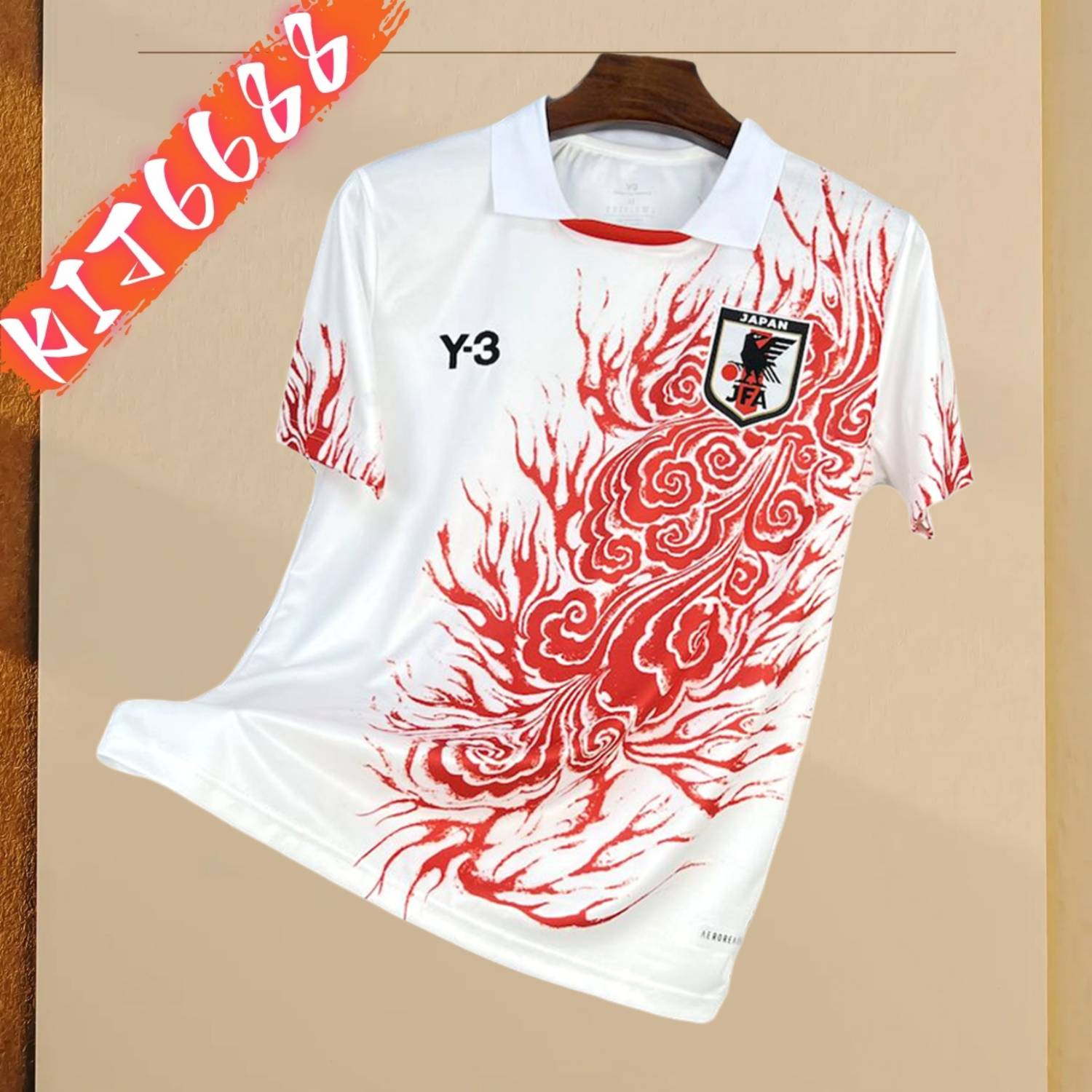 2025/2026 Japan Y3 Flame Edition Football Shirt (Player Edition)