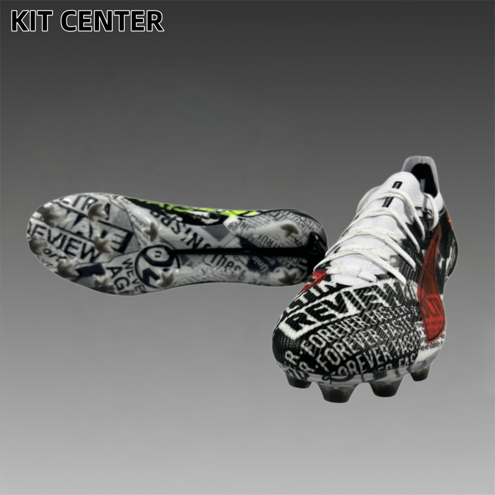 P X Unisport Ultra 5 Carbon FG Why Always Unisport - P WhiteP BlackP Red LIMITED EDITION