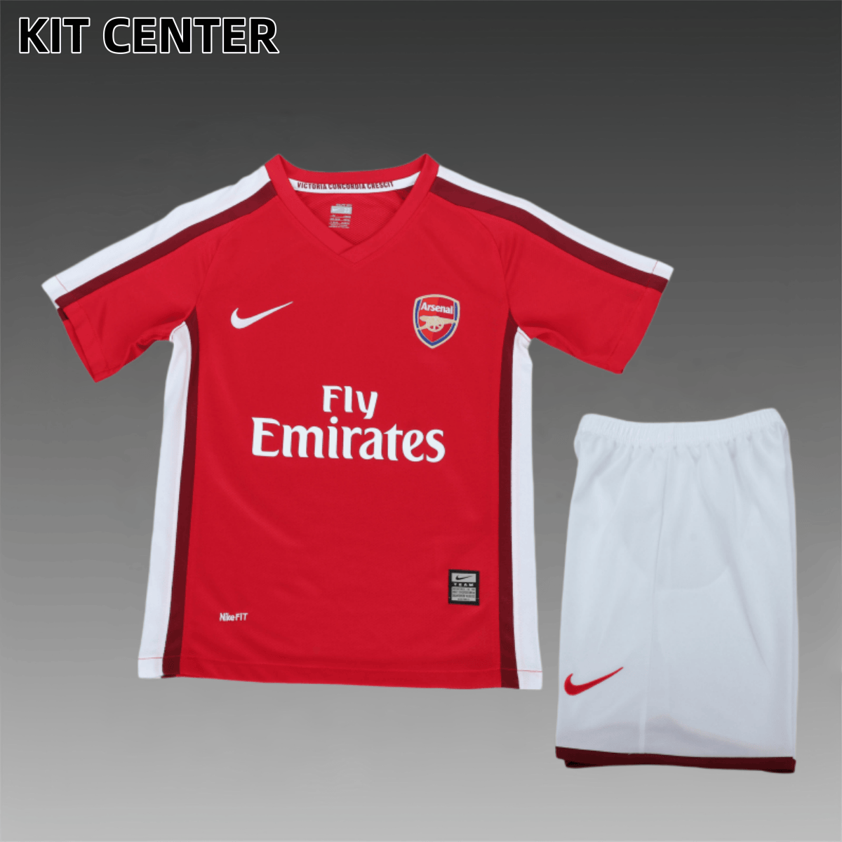 08/10 Arsenal Home Retro Football Shirt (Kids Kit)